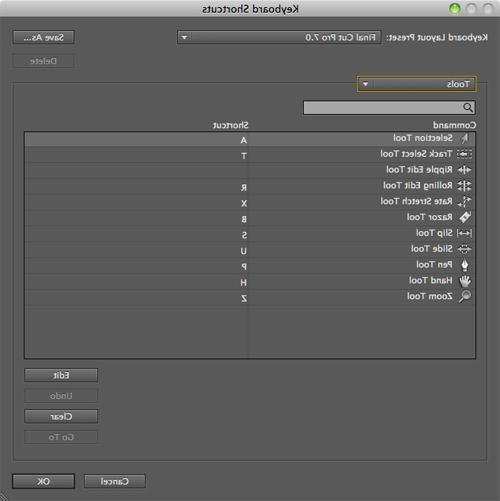 Adobe Premiere Pro 5.5 Keyboard Shortcuts