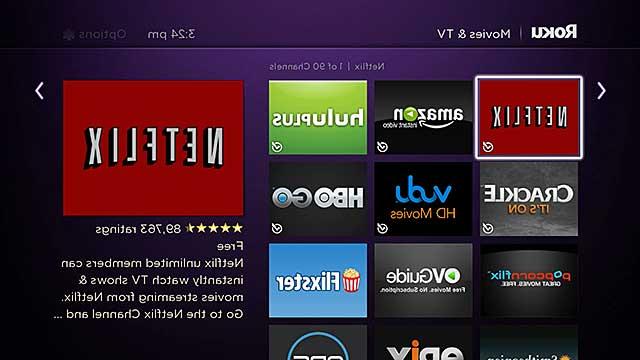 Roku 3 Screen